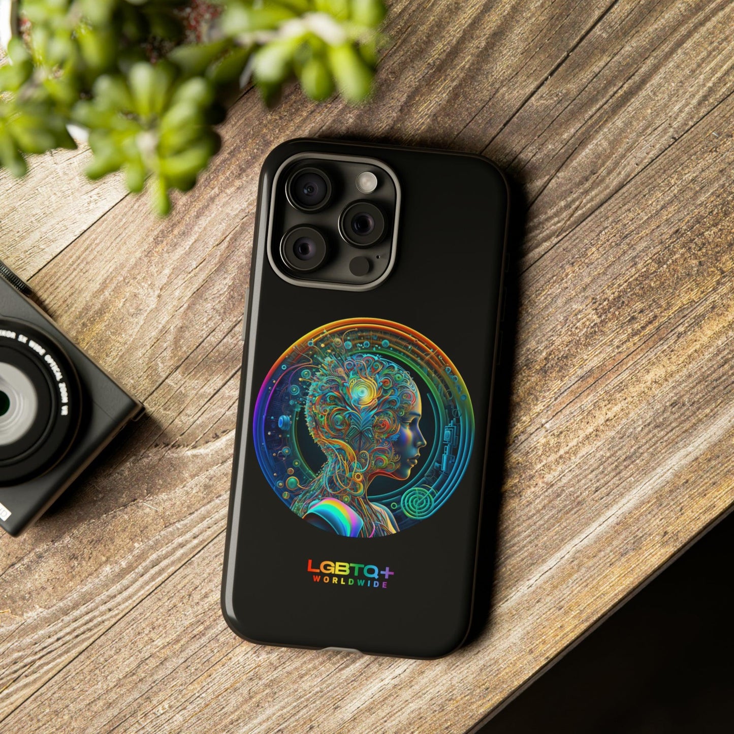 LGBTQWorldwide - ,,INTELLIGENT" Doppelgehäuse Handyhülle Accessories, Glossy, iPhone Cases, Matte, Phone accessory, Phone Cases, Samsung Cases, tough, Valentine's Day Picks lgbtq Bekleidung Accessoires unisex Zubehör