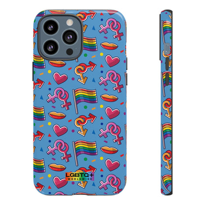 LGBTQWorldwide - ,,FÜHL DICH FREI" Doppelgehäuse Handyhülle Accessories, Glossy, iPhone Cases, Matte, Phone accessory, Phone Cases, Samsung Cases, Thermo, Valentine's Day Picks lgbtq Bekleidung Accessoires unisex Zubehör