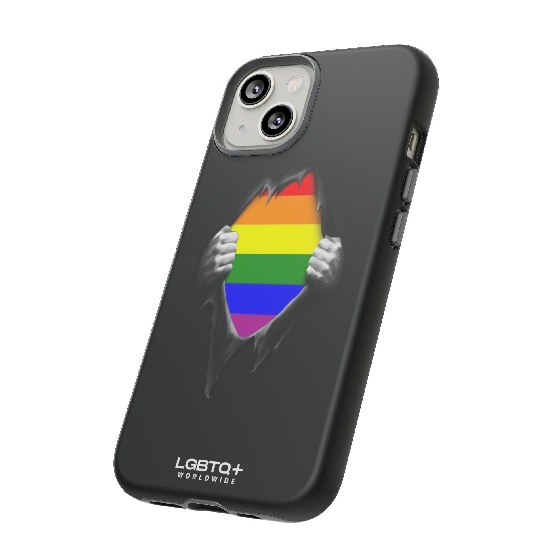 LGBTQWorldwide - ,,SCHWARZES LOCH" Doppelgehäuse Handyhülle Accessories, Glossy, iPhone Cases, Matte, Phone accessory, Phone Cases, Samsung Cases, Thermo, Valentine's Day Picks lgbtq Bekleidung Accessoires unisex Zubehör