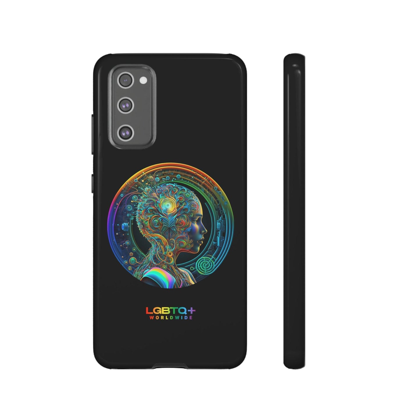 LGBTQWorldwide - ,,INTELLIGENT" Doppelgehäuse Handyhülle Accessories, Glossy, iPhone Cases, Matte, Phone accessory, Phone Cases, Samsung Cases, tough, Valentine's Day Picks lgbtq Bekleidung Accessoires unisex Zubehör