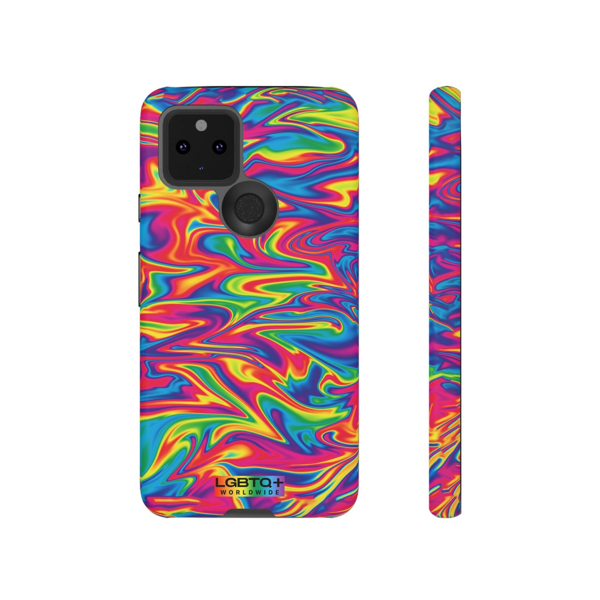 LGBTQWorldwide - ,,ABSTRACT" Doppelgehäuse Handyhülle Accessories, Glossy, iPhone Cases, Matte, Phone accessory, Phone Cases, Samsung Cases, Thermo, Valentine's Day Picks lgbtq Bekleidung Accessoires unisex Zubehör