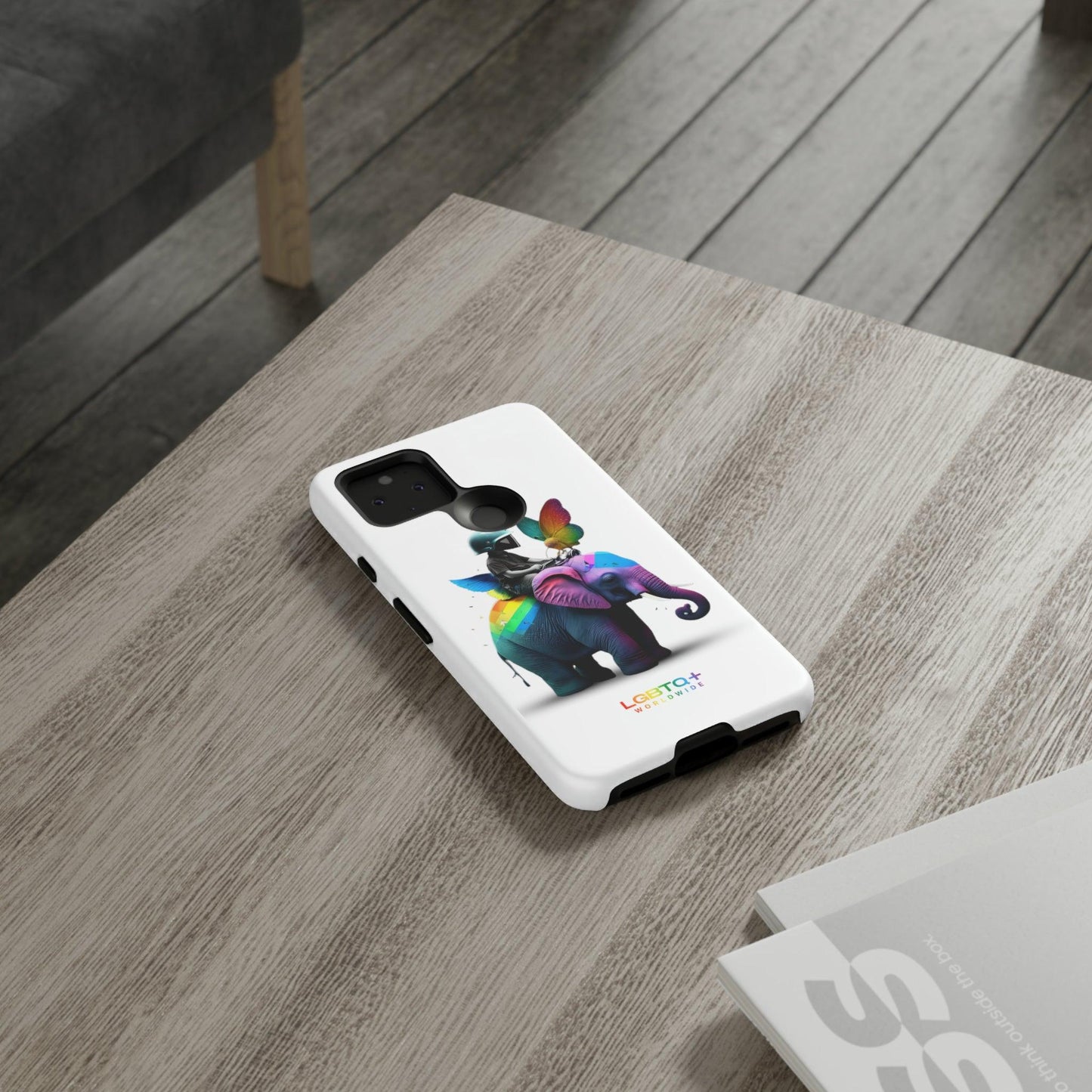 LGBTQWorldwide - ,,SCHMETTERLING" Doppelgehäuse Handyhülle Accessories, Glossy, iPhone Cases, Matte, Phone accessory, Phone Cases, Samsung Cases, tough, Valentine's Day Picks lgbtq Bekleidung Accessoires unisex Zubehör