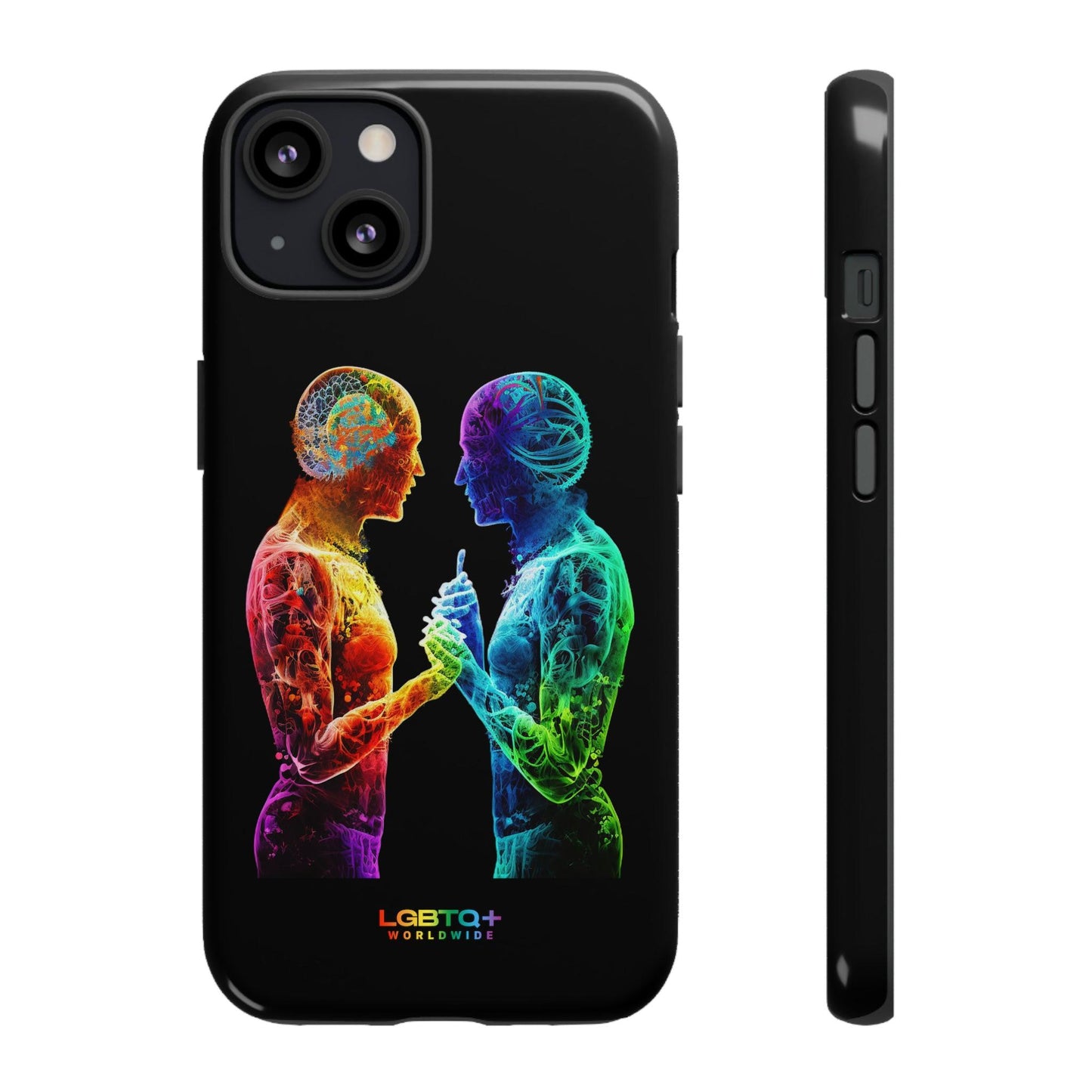 LGBTQWorldwide - ,,ZUSAMMEN" Doppelgehäuse Handyhülle Accessories, Glossy, iPhone Cases, Matte, Phone accessory, Phone Cases, Samsung Cases, tough, Valentine's Day Picks lgbtq Bekleidung Accessoires unisex Zubehör