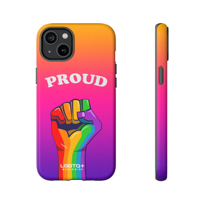 LGBTQWorldwide - ,,GLÜCKLICH" Doppelgehäuse Handyhülle Accessories, Glossy, iPhone Cases, Matte, Phone accessory, Phone Cases, Samsung Cases, Thermo, Valentine's Day Picks lgbtq Bekleidung Accessoires unisex Zubehör