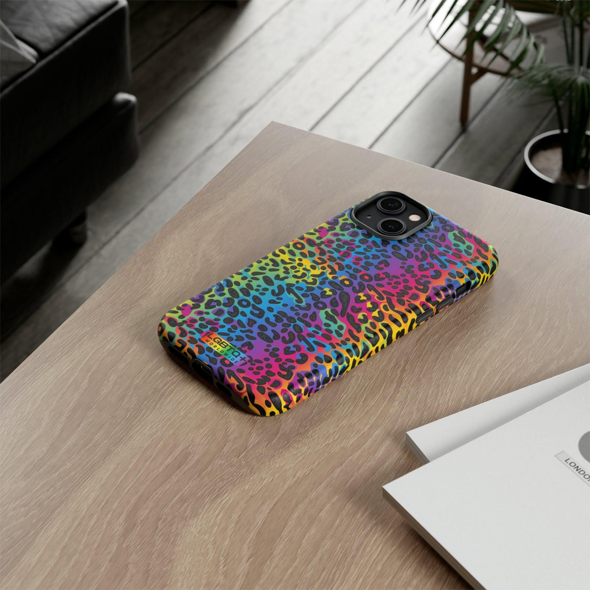 LGBTQWorldwide - ,,LEOPARD" Doppelgehäuse Handyhülle Accessories, Glossy, iPhone Cases, Matte, Phone accessory, Phone Cases, Samsung Cases, Thermo, Valentine's Day Picks lgbtq Bekleidung Accessoires unisex Zubehör