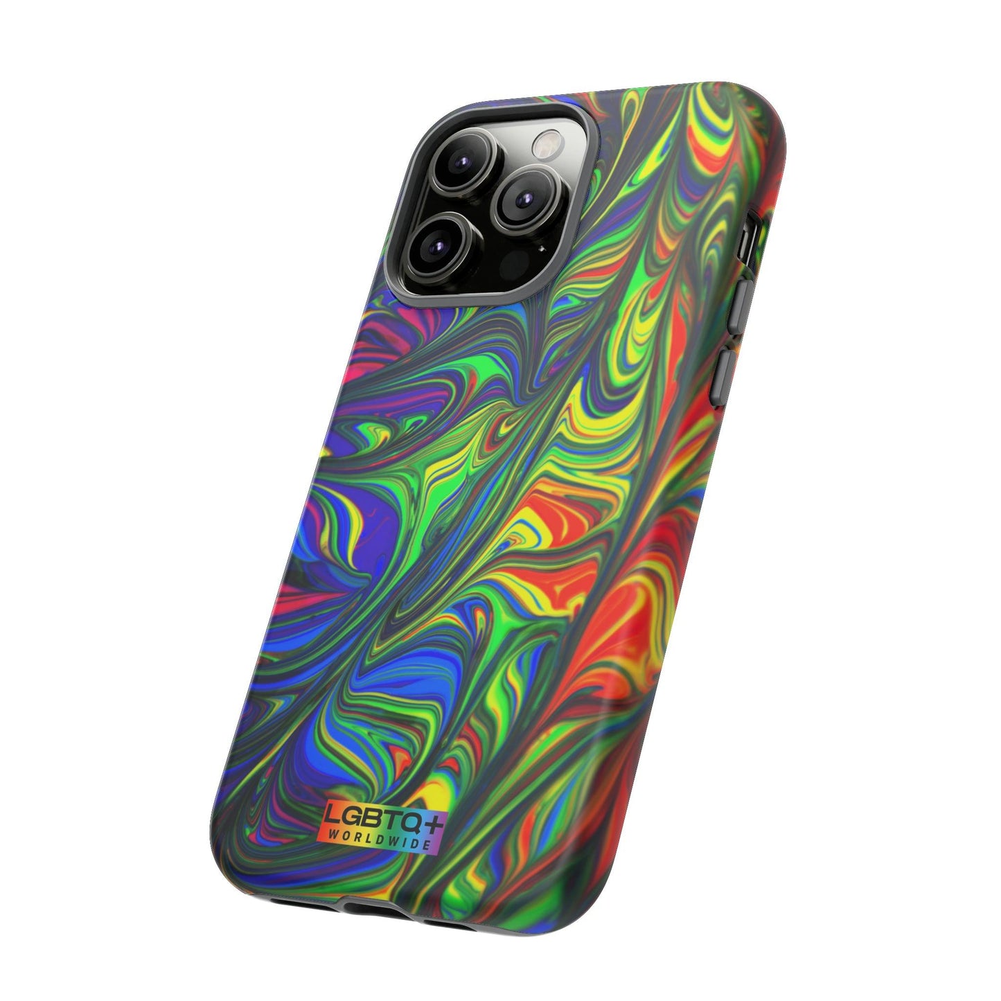 LGBTQWorldwide - ,,ILLUSION" Doppelgehäuse Handyhülle Accessories, Glossy, iPhone Cases, Matte, Phone accessory, Phone Cases, Samsung Cases, Thermo, Valentine's Day Picks lgbtq Bekleidung Accessoires unisex Zubehör