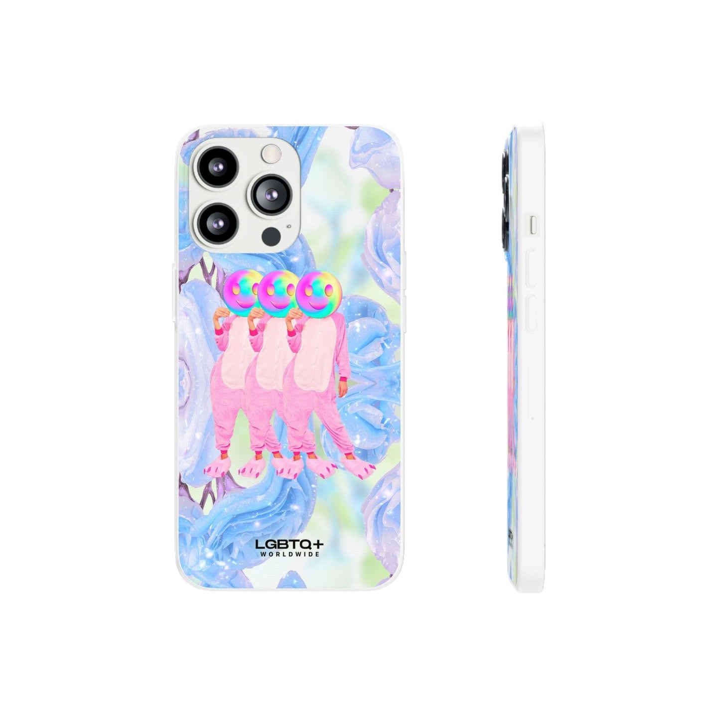 LGBTQWorldwide - ,,TEDDY BÄR" Flexible Handyhülle Accessories, Case, iPhone, iPhone Cases, Phone accessory, Phone Cases, Samsung Cases, silikon, Valentine's Day promotion lgbtq Bekleidung Accessoires unisex Zubehör