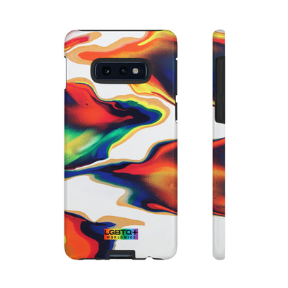 LGBTQWorldwide - ,,EINZIGARTIG" Doppelgehäuse Handyhülle Accessories, Glossy, iPhone Cases, Matte, Phone accessory, Phone Cases, Samsung Cases, Thermo, Valentine's Day Picks lgbtq Bekleidung Accessoires unisex Zubehör