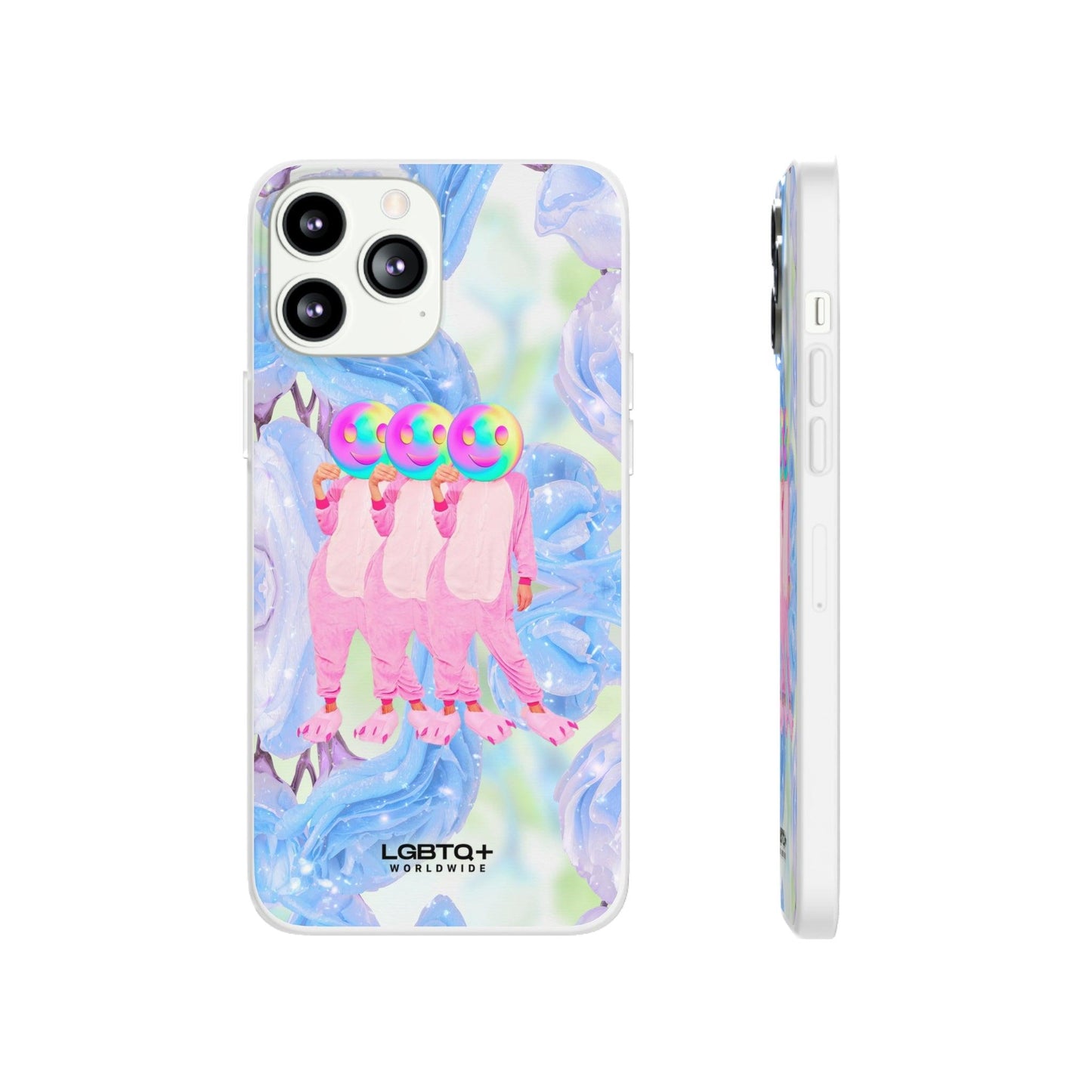 LGBTQWorldwide - ,,TEDDY BÄR" Flexible Handyhülle Accessories, Case, iPhone, iPhone Cases, Phone accessory, Phone Cases, Samsung Cases, silikon, Valentine's Day promotion lgbtq Bekleidung Accessoires unisex Zubehör