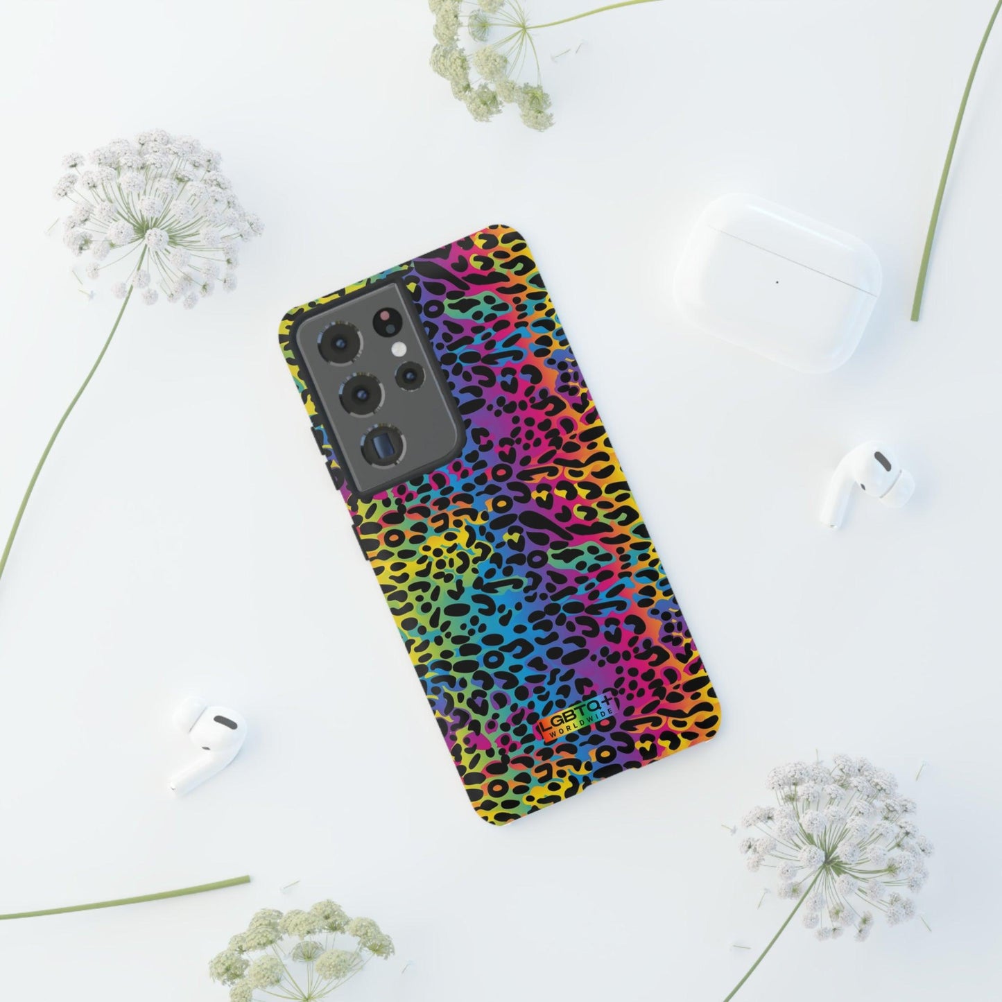 LGBTQWorldwide - ,,LEOPARD" Doppelgehäuse Handyhülle Accessories, Glossy, iPhone Cases, Matte, Phone accessory, Phone Cases, Samsung Cases, Thermo, Valentine's Day Picks lgbtq Bekleidung Accessoires unisex Zubehör