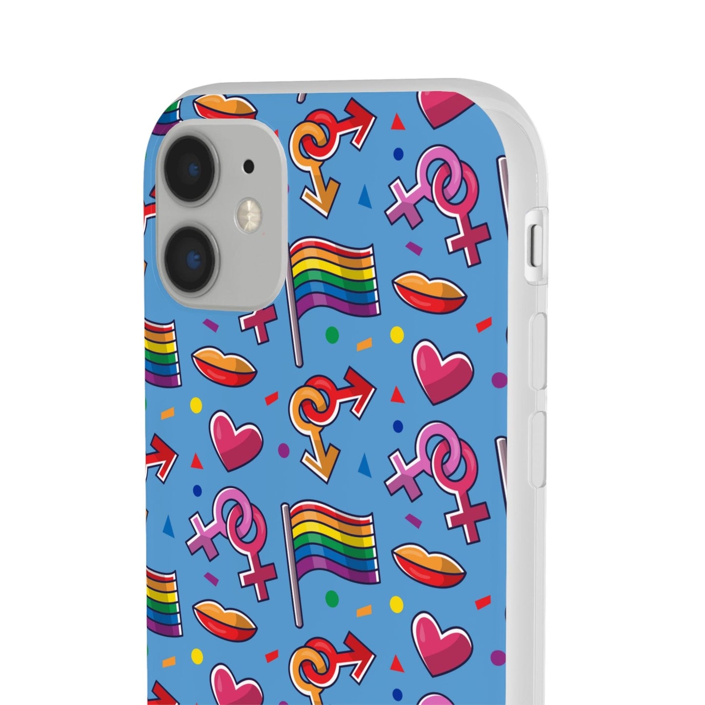 LGBTQWorldwide - ,,FLAGGEN" Flexible Handyhülle Accessories, Case, iPhone, iPhone Cases, Phone accessory, Phone Cases, Samsung Cases, silikon, Valentine's Day promotion lgbtq Bekleidung Accessoires unisex Zubehör