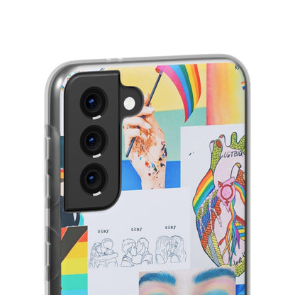 LGBTQWorldwide - ,,SEI FREI" Flexible Handyhülle Accessories, Case, iPhone, iPhone Cases, Phone accessory, Phone Cases, Samsung Cases, silikon, Valentine's Day promotion lgbtq Bekleidung Accessoires unisex Zubehör