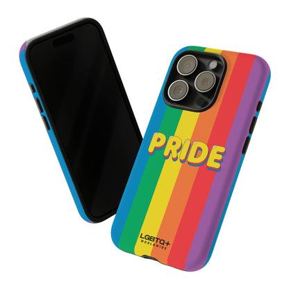 LGBTQWorldwide - ,,PRIDE" Doppelgehäuse Handyhülle Accessories, Glossy, iPhone Cases, Matte, Phone accessory, Phone Cases, Samsung Cases, Thermo, Valentine's Day Picks lgbtq Bekleidung Accessoires unisex Zubehör