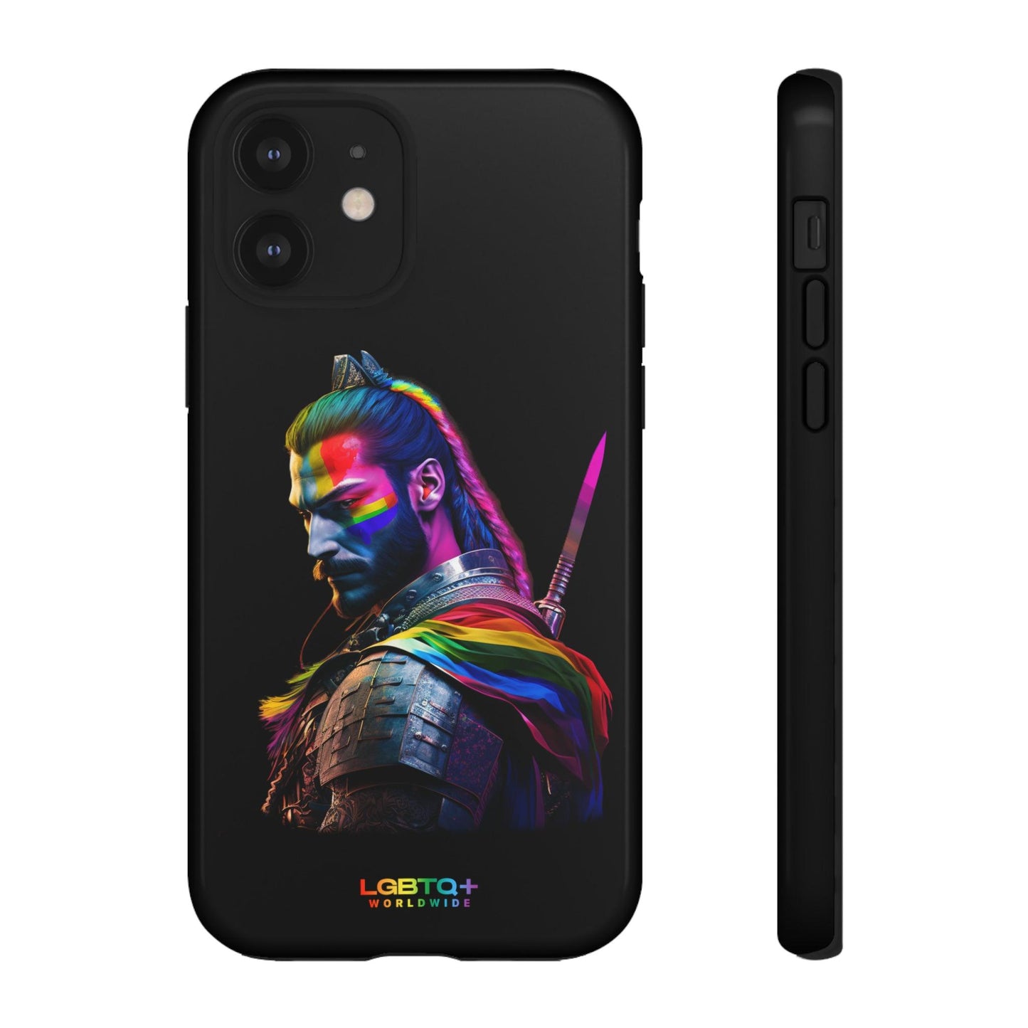 LGBTQWorldwide - ,,SAMURAI" Doppelgehäuse Handyhülle Accessories, Glossy, iPhone Cases, Matte, Phone accessory, Phone Cases, Samsung Cases, tough, Valentine's Day Picks lgbtq Bekleidung Accessoires unisex Zubehör