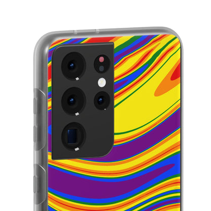 LGBTQWorldwide - ,,FARBEN" Flexible Handyhülle Accessories, Case, iPhone, iPhone Cases, Phone accessory, Phone Cases, Samsung Cases, silikon, Valentine's Day promotion lgbtq Bekleidung Accessoires unisex Zubehör