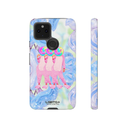 LGBTQWorldwide - ,,TEDDY BÄR" Doppelgehäuse Handyhülle Accessories, Glossy, iPhone Cases, Matte, Phone accessory, Phone Cases, Samsung Cases, Thermo, Valentine's Day Picks lgbtq Bekleidung Accessoires unisex Zubehör