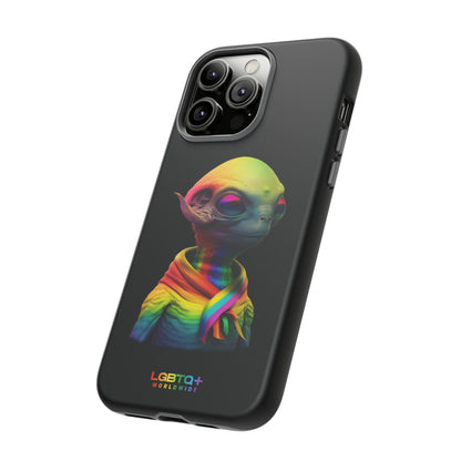 LGBTQWorldwide - ,,ALIEN" Doppelgehäuse Handyhülle Accessories, Glossy, iPhone Cases, Matte, Phone accessory, Phone Cases, Samsung Cases, tough, Valentine's Day Picks lgbtq Bekleidung Accessoires unisex Zubehör