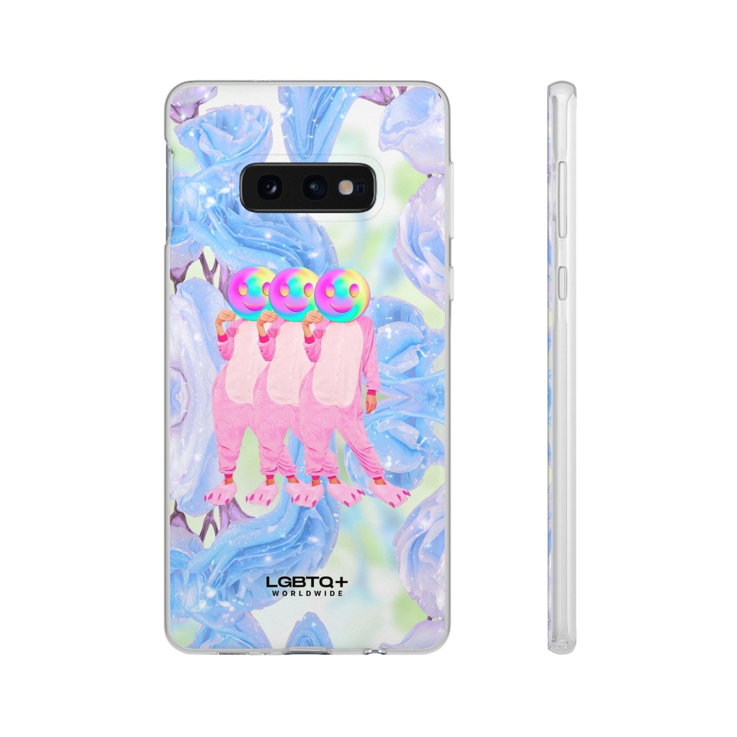 LGBTQWorldwide - ,,TEDDY BÄR" Flexible Handyhülle Accessories, Case, iPhone, iPhone Cases, Phone accessory, Phone Cases, Samsung Cases, silikon, Valentine's Day promotion lgbtq Bekleidung Accessoires unisex Zubehör