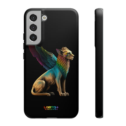 LGBTQWorldwide - ,,SPHINX" Doppelgehäuse Handyhülle Accessories, Glossy, iPhone Cases, Matte, Phone accessory, Phone Cases, Samsung Cases, tough, Valentine's Day Picks lgbtq Bekleidung Accessoires unisex Zubehör