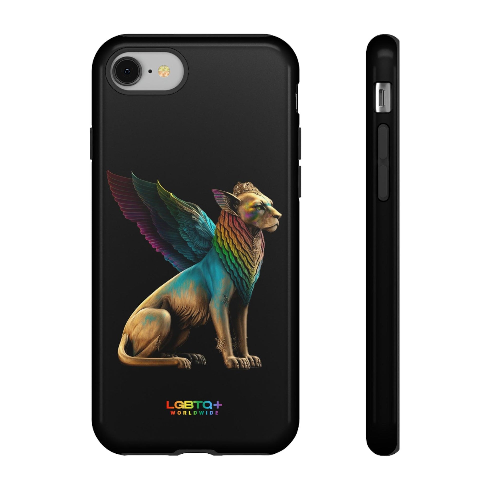 LGBTQWorldwide - ,,SPHINX" Doppelgehäuse Handyhülle Accessories, Glossy, iPhone Cases, Matte, Phone accessory, Phone Cases, Samsung Cases, tough, Valentine's Day Picks lgbtq Bekleidung Accessoires unisex Zubehör