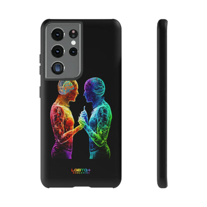 LGBTQWorldwide - ,,ZUSAMMEN" Doppelgehäuse Handyhülle Accessories, Glossy, iPhone Cases, Matte, Phone accessory, Phone Cases, Samsung Cases, tough, Valentine's Day Picks lgbtq Bekleidung Accessoires unisex Zubehör