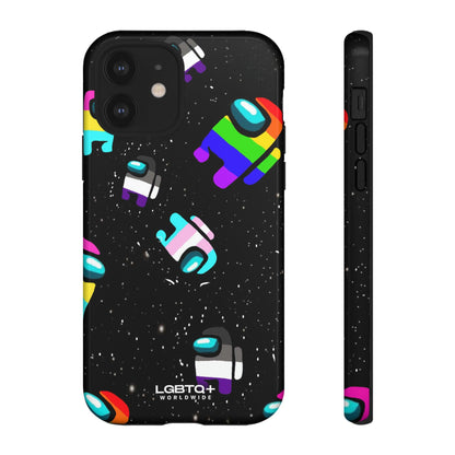 LGBTQWorldwide - ,,IMPOSTER" Doppelgehäuse Handyhülle Accessories, Glossy, iPhone Cases, Matte, Phone accessory, Phone Cases, Samsung Cases, Thermo, Valentine's Day Picks lgbtq Bekleidung Accessoires unisex Zubehör