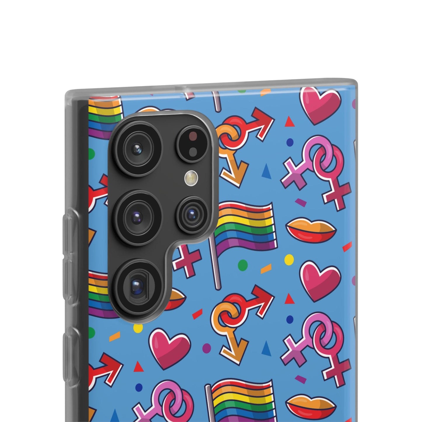 LGBTQWorldwide - ,,FLAGGEN" Flexible Handyhülle Accessories, Case, iPhone, iPhone Cases, Phone accessory, Phone Cases, Samsung Cases, silikon, Valentine's Day promotion lgbtq Bekleidung Accessoires unisex Zubehör