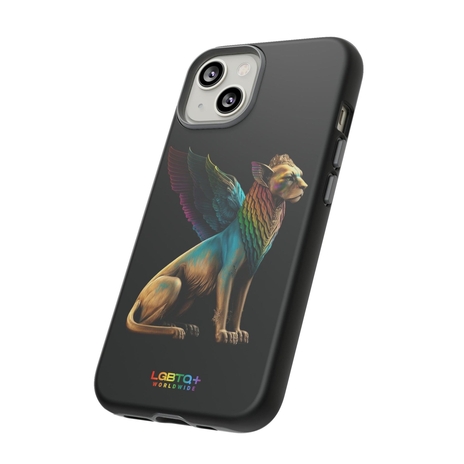 LGBTQWorldwide - ,,SPHINX" Doppelgehäuse Handyhülle Accessories, Glossy, iPhone Cases, Matte, Phone accessory, Phone Cases, Samsung Cases, tough, Valentine's Day Picks lgbtq Bekleidung Accessoires unisex Zubehör