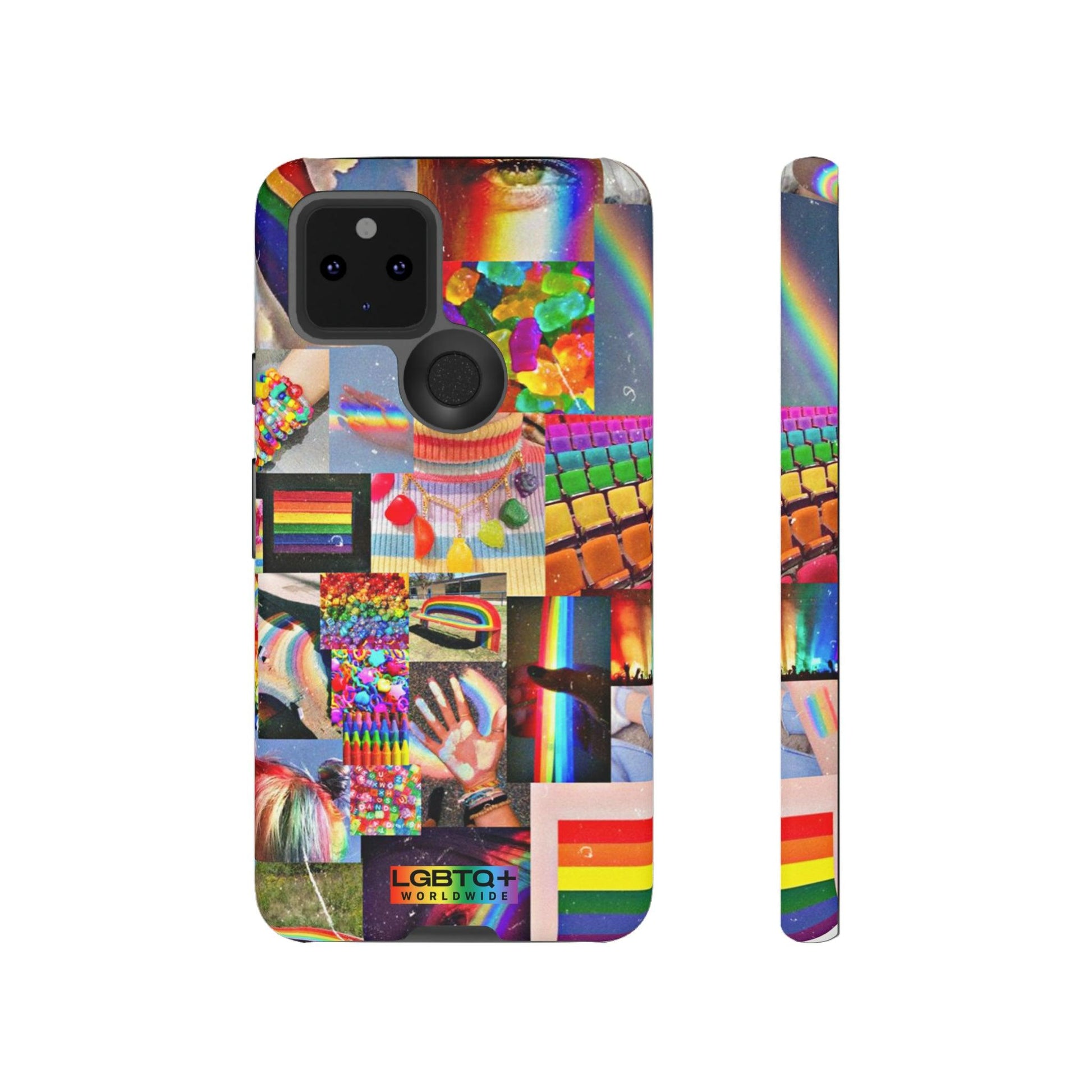 LGBTQWorldwide - ,,FARBEN" Doppelgehäuse Handyhülle Accessories, Glossy, iPhone Cases, Matte, Phone accessory, Phone Cases, Samsung Cases, Thermo, Valentine's Day Picks lgbtq Bekleidung Accessoires unisex Zubehör