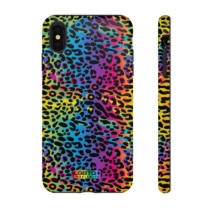 LGBTQWorldwide - ,,LEOPARD" Doppelgehäuse Handyhülle Accessories, Glossy, iPhone Cases, Matte, Phone accessory, Phone Cases, Samsung Cases, Thermo, Valentine's Day Picks lgbtq Bekleidung Accessoires unisex Zubehör