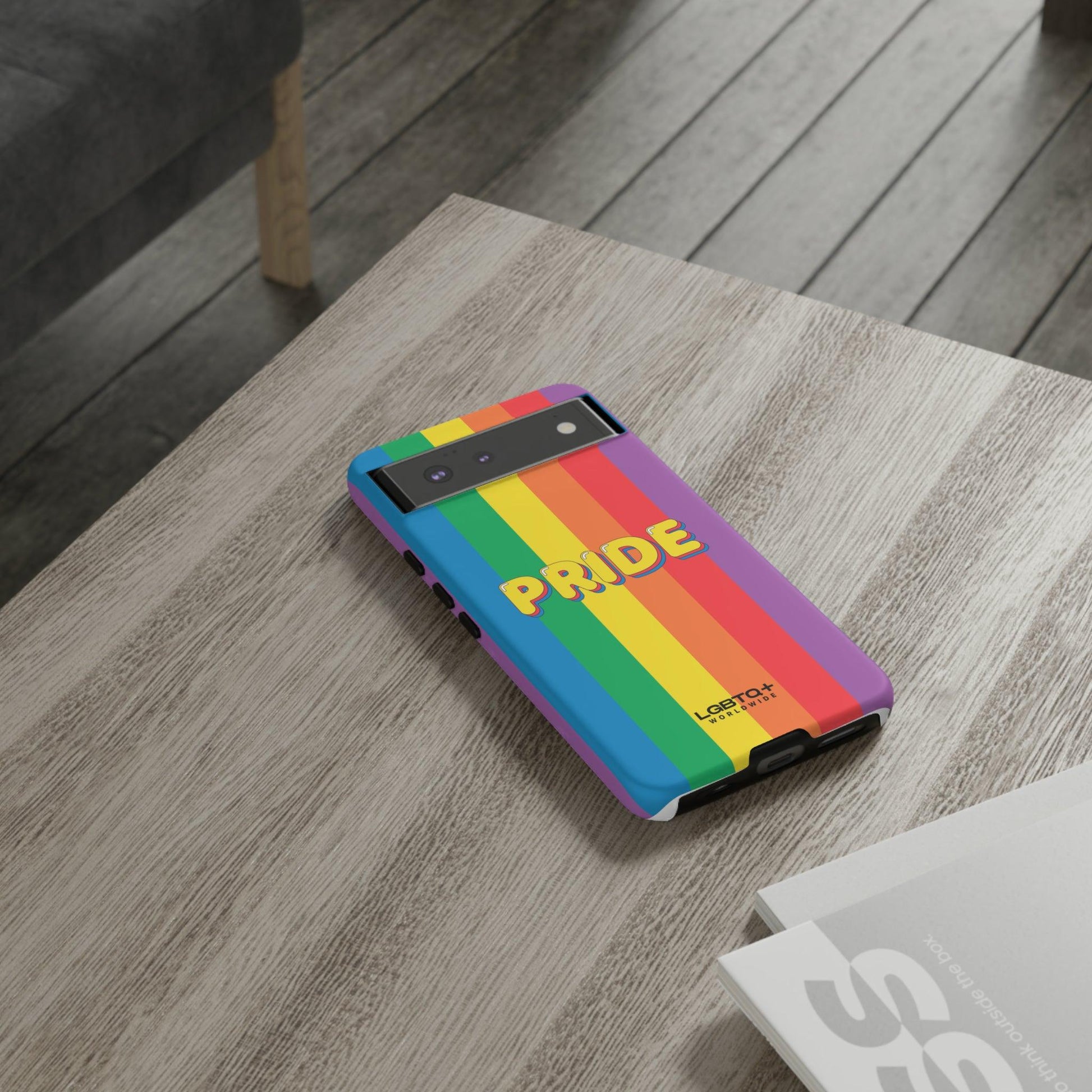 LGBTQWorldwide - ,,PRIDE" Doppelgehäuse Handyhülle Accessories, Glossy, iPhone Cases, Matte, Phone accessory, Phone Cases, Samsung Cases, Thermo, Valentine's Day Picks lgbtq Bekleidung Accessoires unisex Zubehör