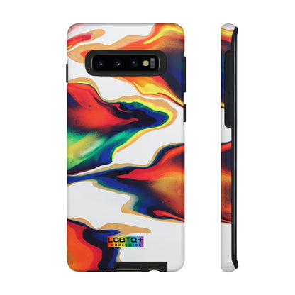 LGBTQWorldwide - ,,EINZIGARTIG" Doppelgehäuse Handyhülle Accessories, Glossy, iPhone Cases, Matte, Phone accessory, Phone Cases, Samsung Cases, Thermo, Valentine's Day Picks lgbtq Bekleidung Accessoires unisex Zubehör