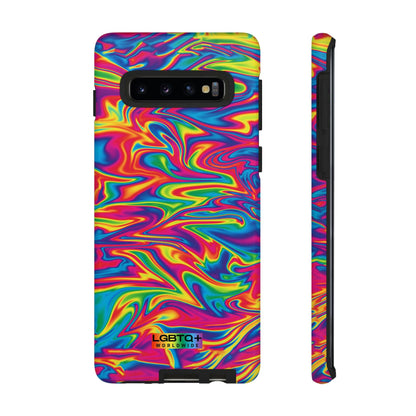 LGBTQWorldwide - ,,ABSTRACT" Doppelgehäuse Handyhülle Accessories, Glossy, iPhone Cases, Matte, Phone accessory, Phone Cases, Samsung Cases, Thermo, Valentine's Day Picks lgbtq Bekleidung Accessoires unisex Zubehör