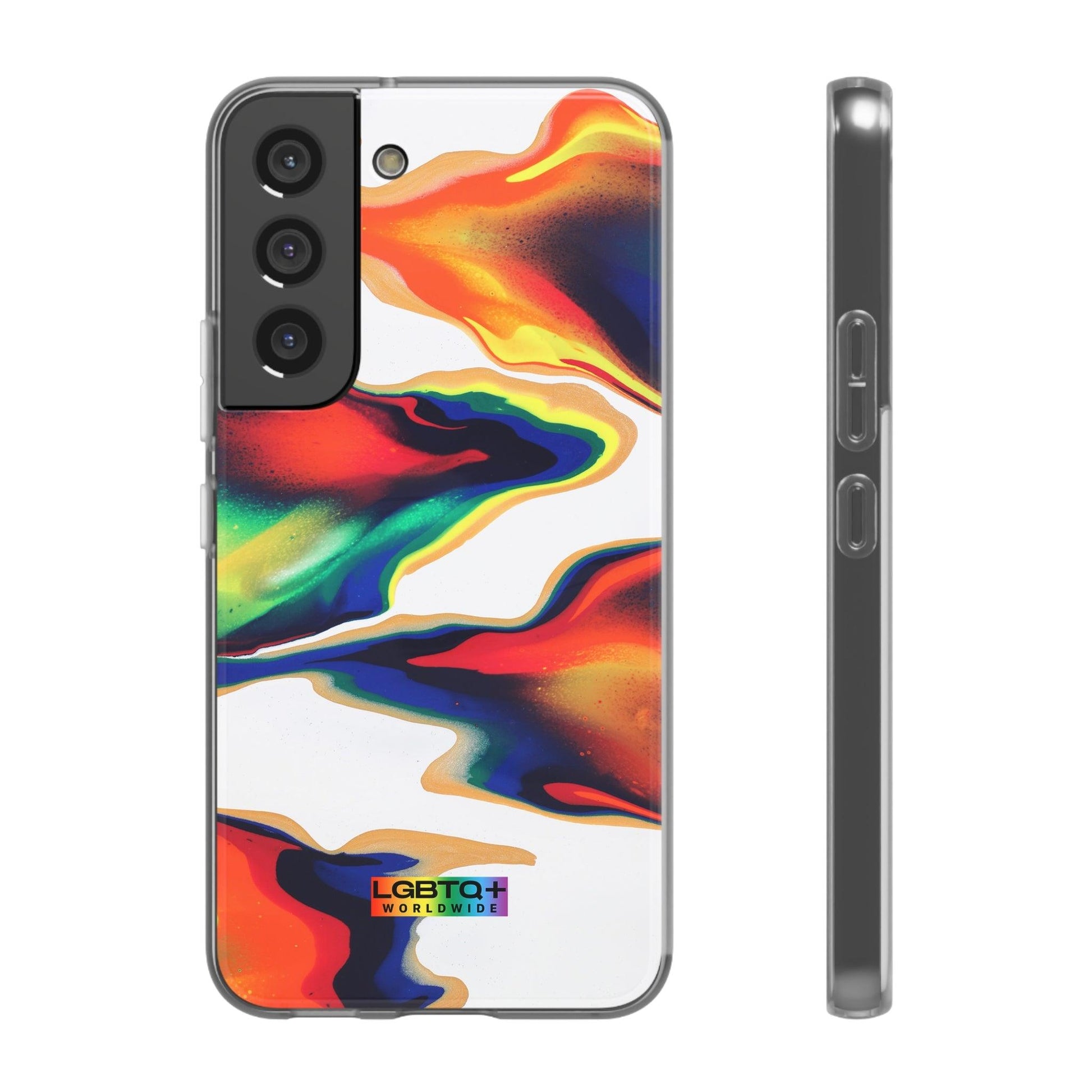 LGBTQWorldwide - ,,WUNDERSCHÖN" Flexible Handyhülle Accessories, Case, iPhone, iPhone Cases, Phone accessory, Phone Cases, Samsung Cases, silikon, Valentine's Day promotion lgbtq Bekleidung Accessoires unisex Zubehör