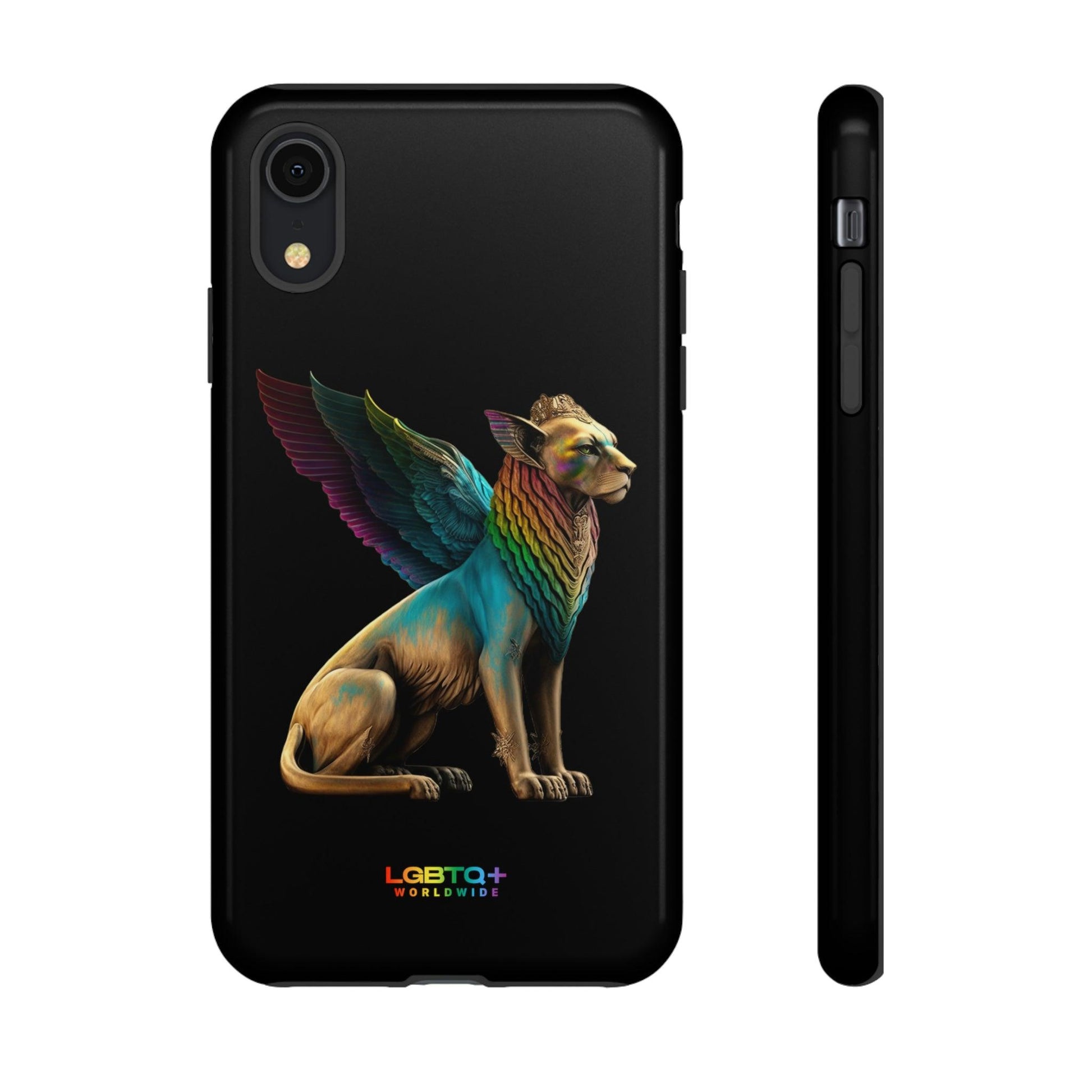 LGBTQWorldwide - ,,SPHINX" Doppelgehäuse Handyhülle Accessories, Glossy, iPhone Cases, Matte, Phone accessory, Phone Cases, Samsung Cases, tough, Valentine's Day Picks lgbtq Bekleidung Accessoires unisex Zubehör