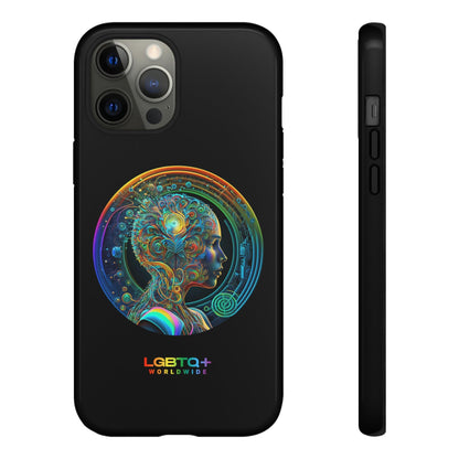 LGBTQWorldwide - ,,INTELLIGENT" Doppelgehäuse Handyhülle Accessories, Glossy, iPhone Cases, Matte, Phone accessory, Phone Cases, Samsung Cases, tough, Valentine's Day Picks lgbtq Bekleidung Accessoires unisex Zubehör