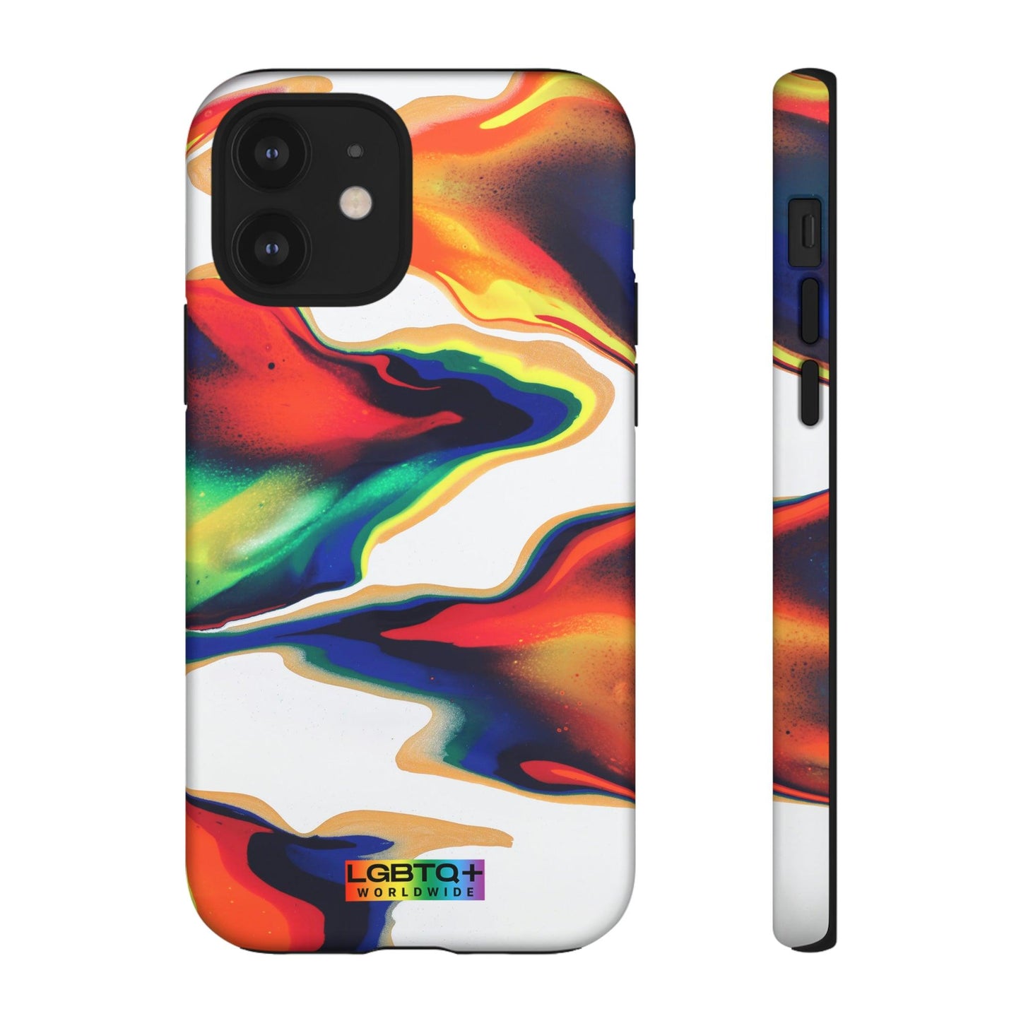 LGBTQWorldwide - ,,EINZIGARTIG" Doppelgehäuse Handyhülle Accessories, Glossy, iPhone Cases, Matte, Phone accessory, Phone Cases, Samsung Cases, Thermo, Valentine's Day Picks lgbtq Bekleidung Accessoires unisex Zubehör