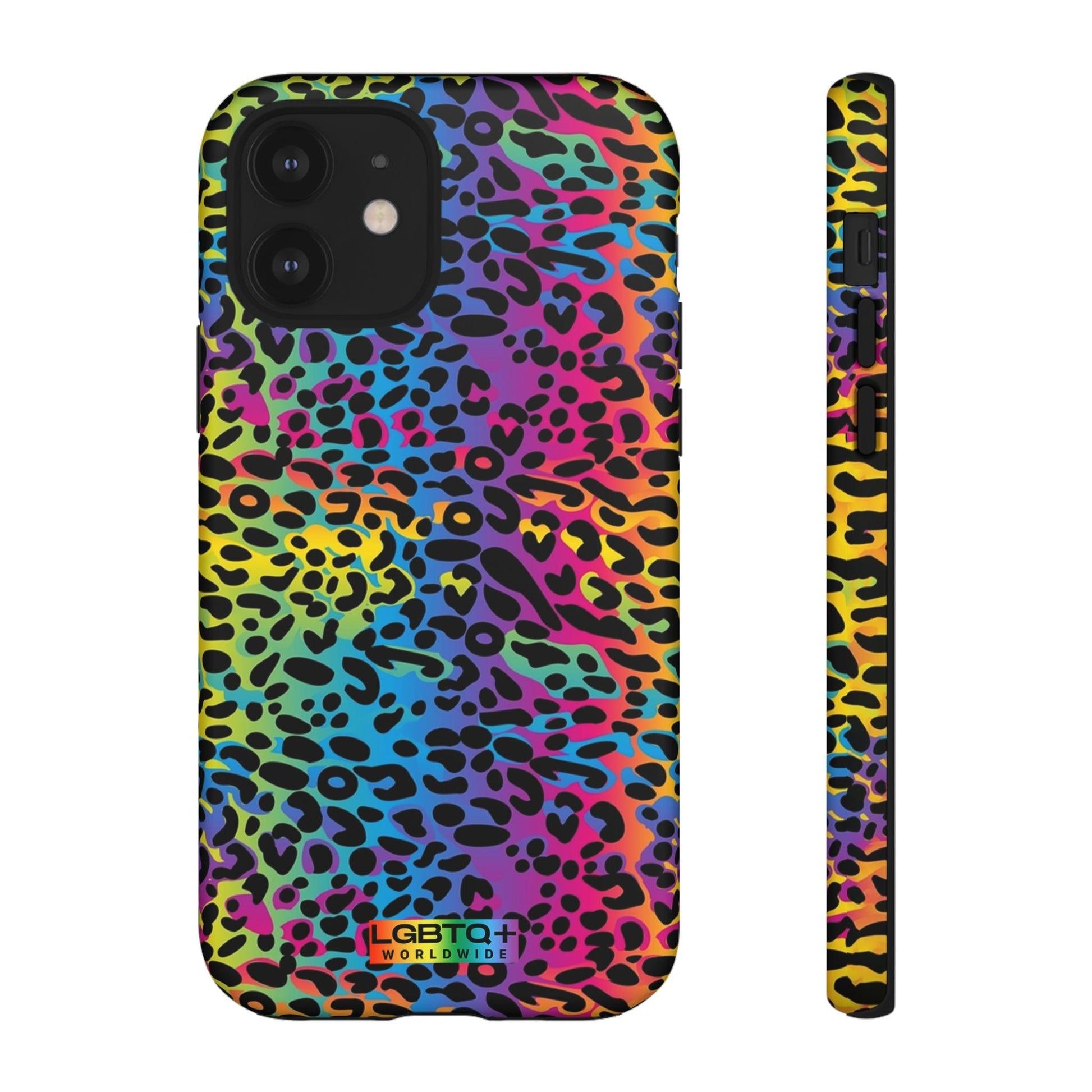 LGBTQWorldwide - ,,LEOPARD" Doppelgehäuse Handyhülle Accessories, Glossy, iPhone Cases, Matte, Phone accessory, Phone Cases, Samsung Cases, Thermo, Valentine's Day Picks lgbtq Bekleidung Accessoires unisex Zubehör