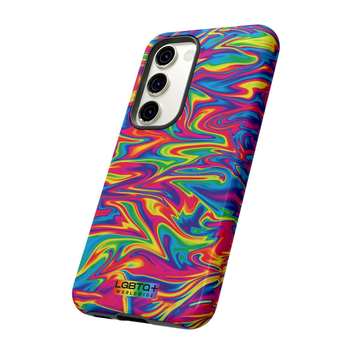 LGBTQWorldwide - ,,ABSTRACT" Doppelgehäuse Handyhülle Accessories, Glossy, iPhone Cases, Matte, Phone accessory, Phone Cases, Samsung Cases, Thermo, Valentine's Day Picks lgbtq Bekleidung Accessoires unisex Zubehör