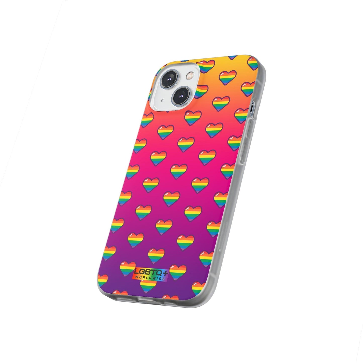 LGBTQWorldwide - ,,HERZEN" Flexible Handyhülle Accessories, Case, iPhone, iPhone Cases, Phone accessory, Phone Cases, Samsung Cases, silikon, Valentine's Day promotion lgbtq Bekleidung Accessoires unisex Zubehör