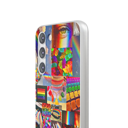 LGBTQWorldwide - ,,COMMUNITY" Flexible Handyhülle Accessories, Case, iPhone, iPhone Cases, Phone accessory, Phone Cases, Samsung Cases, silikon, Valentine's Day promotion lgbtq Bekleidung Accessoires unisex Zubehör