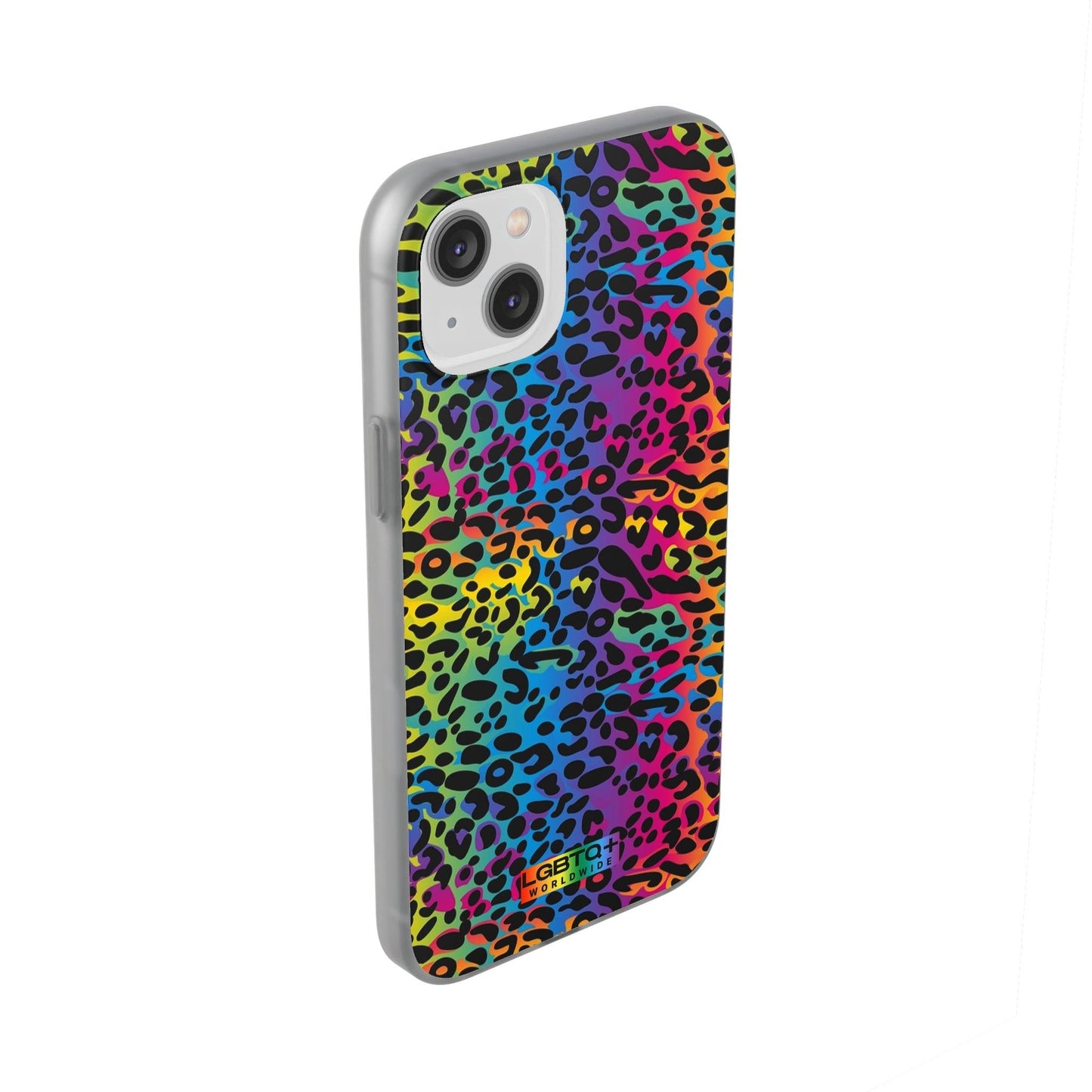 LGBTQWorldwide - ,,LEOPARD" Flexible Handyhülle Accessories, Case, iPhone, iPhone Cases, Phone accessory, Phone Cases, Samsung Cases, silikon, Valentine's Day promotion lgbtq Bekleidung Accessoires unisex Zubehör