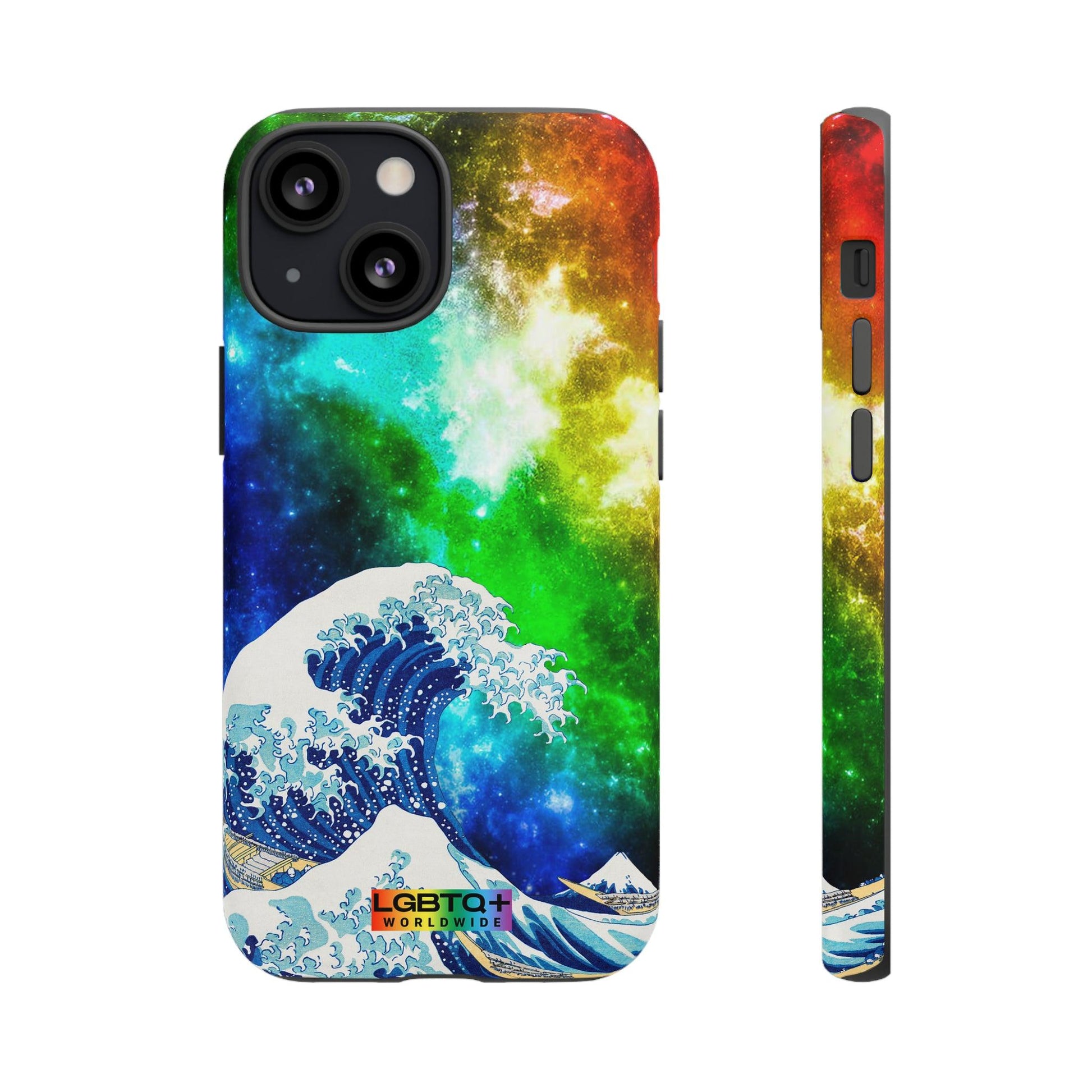 LGBTQWorldwide - ,,WELLE" Doppelgehäuse Handyhülle Accessories, Glossy, iPhone Cases, Matte, Phone accessory, Phone Cases, Samsung Cases, Thermo, Valentine's Day Picks lgbtq Bekleidung Accessoires unisex Zubehör