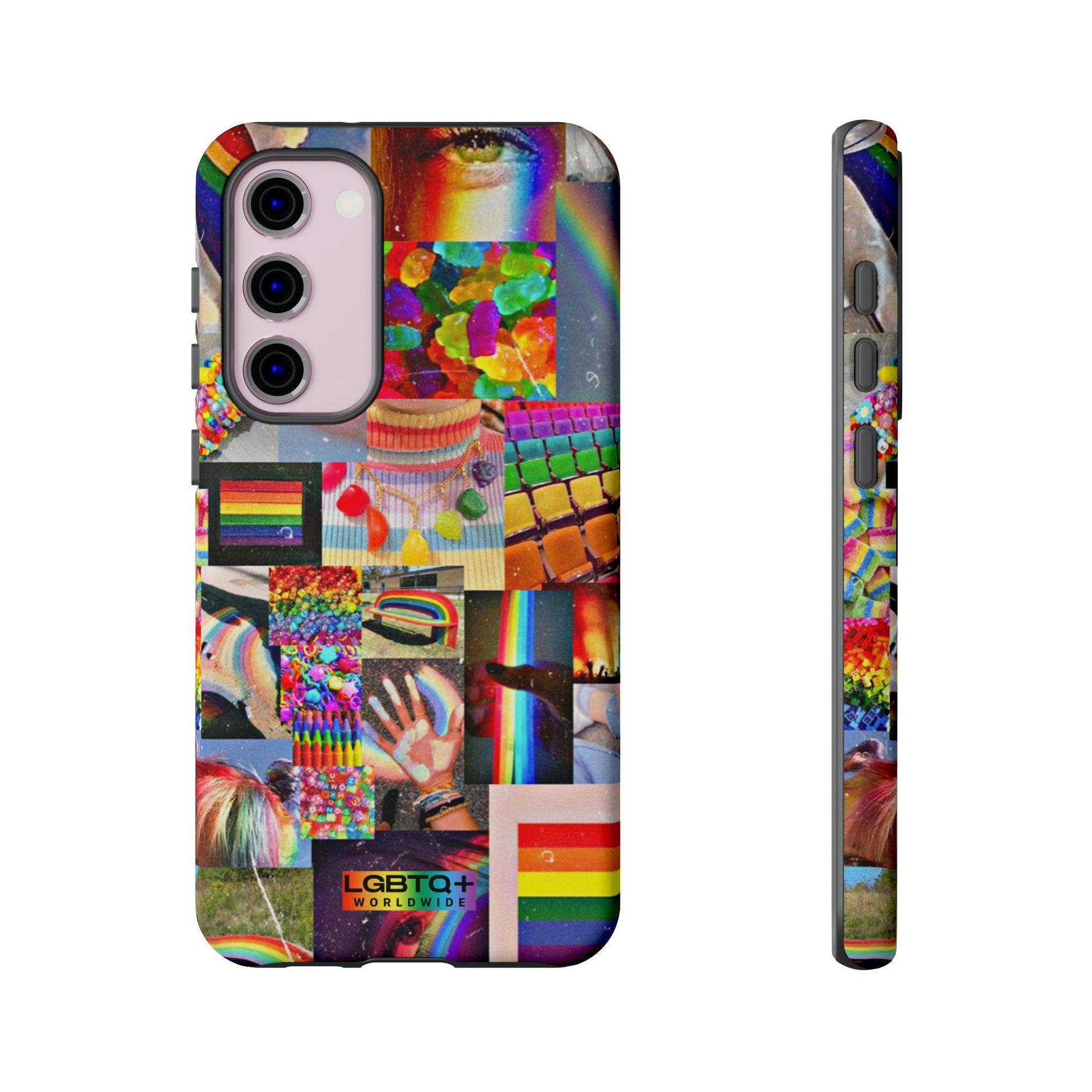 LGBTQWorldwide - ,,FARBEN" Doppelgehäuse Handyhülle Accessories, Glossy, iPhone Cases, Matte, Phone accessory, Phone Cases, Samsung Cases, Thermo, Valentine's Day Picks lgbtq Bekleidung Accessoires unisex Zubehör