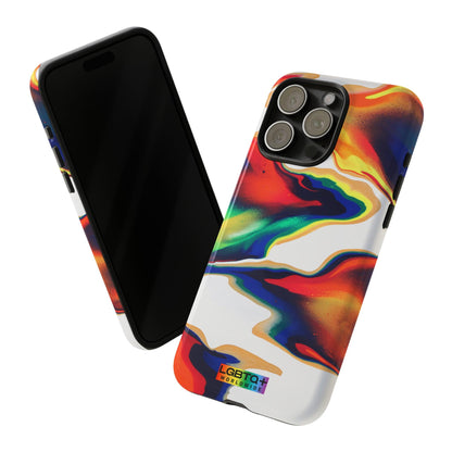 LGBTQWorldwide - ,,EINZIGARTIG" Doppelgehäuse Handyhülle Accessories, Glossy, iPhone Cases, Matte, Phone accessory, Phone Cases, Samsung Cases, Thermo, Valentine's Day Picks lgbtq Bekleidung Accessoires unisex Zubehör