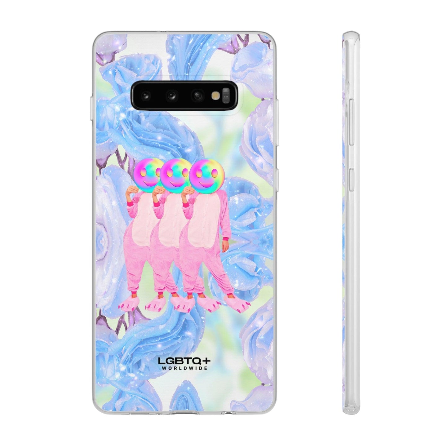 LGBTQWorldwide - ,,TEDDY BÄR" Flexible Handyhülle Accessories, Case, iPhone, iPhone Cases, Phone accessory, Phone Cases, Samsung Cases, silikon, Valentine's Day promotion lgbtq Bekleidung Accessoires unisex Zubehör