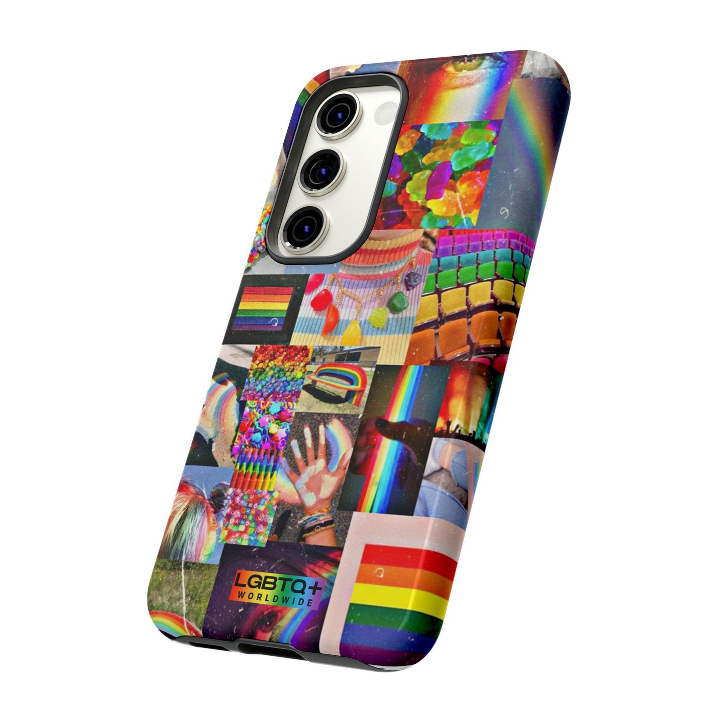 LGBTQWorldwide - ,,FARBEN" Doppelgehäuse Handyhülle Accessories, Glossy, iPhone Cases, Matte, Phone accessory, Phone Cases, Samsung Cases, Thermo, Valentine's Day Picks lgbtq Bekleidung Accessoires unisex Zubehör