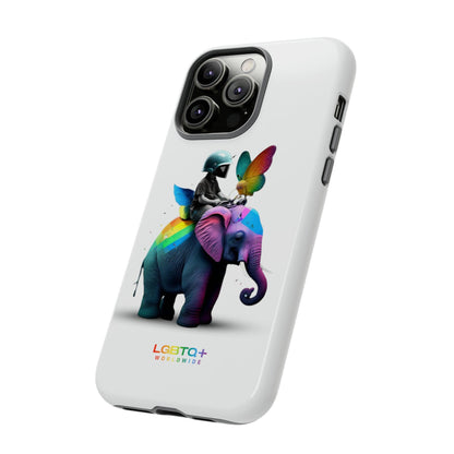 LGBTQWorldwide - ,,SCHMETTERLING" Doppelgehäuse Handyhülle Accessories, Glossy, iPhone Cases, Matte, Phone accessory, Phone Cases, Samsung Cases, tough, Valentine's Day Picks lgbtq Bekleidung Accessoires unisex Zubehör