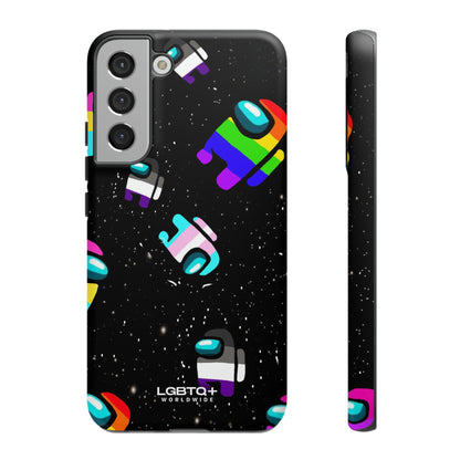 LGBTQWorldwide - ,,IMPOSTER" Doppelgehäuse Handyhülle Accessories, Glossy, iPhone Cases, Matte, Phone accessory, Phone Cases, Samsung Cases, Thermo, Valentine's Day Picks lgbtq Bekleidung Accessoires unisex Zubehör