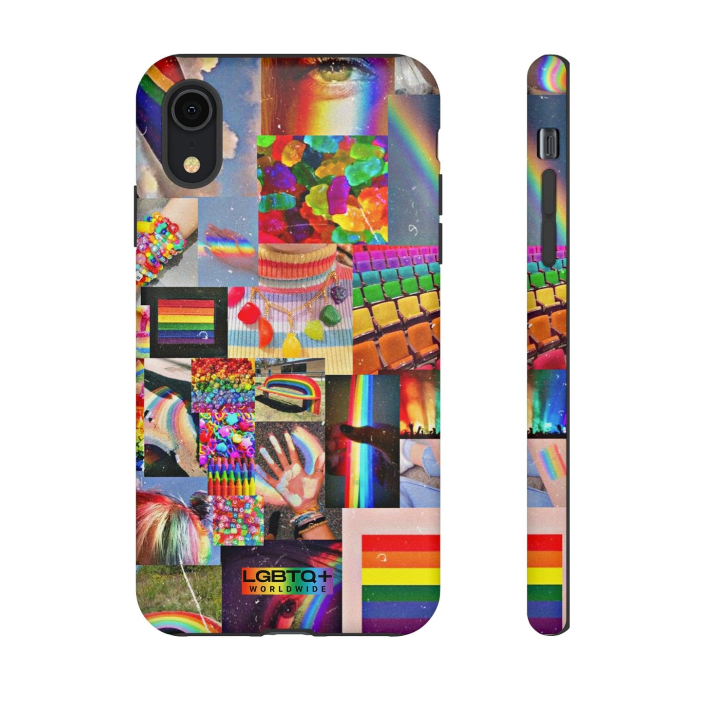 LGBTQWorldwide - ,,FARBEN" Doppelgehäuse Handyhülle Accessories, Glossy, iPhone Cases, Matte, Phone accessory, Phone Cases, Samsung Cases, Thermo, Valentine's Day Picks lgbtq Bekleidung Accessoires unisex Zubehör